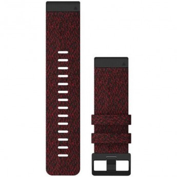 Ремешок для смарт часов GARMIN QUICKFIT 26MM BAND HEATHERED RED NYLON Ремешок для смарт часов GARMIN QUICKFIT 26MM BAND HEATHERED RED NYLON