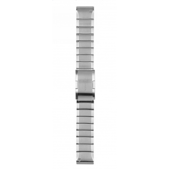 Ремешок сменный для GARMIN QUICKFIT 20MM, металлический (Cветло-серый)
